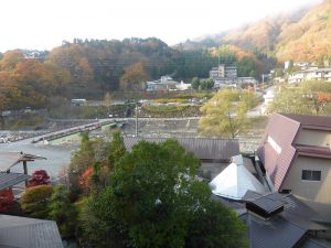 昼神温泉周辺の風景