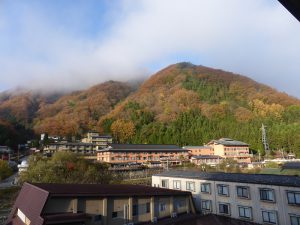 昼神温泉周辺の風景